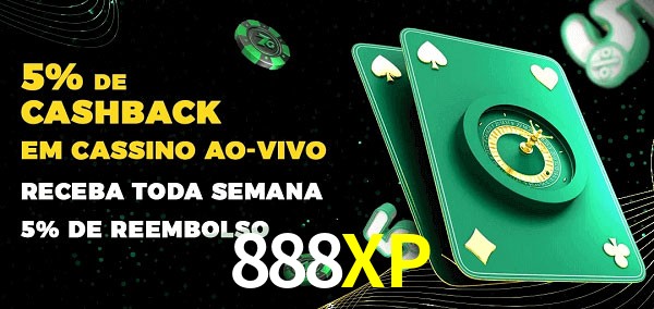 Promoções do cassino ao Vivo 888XP